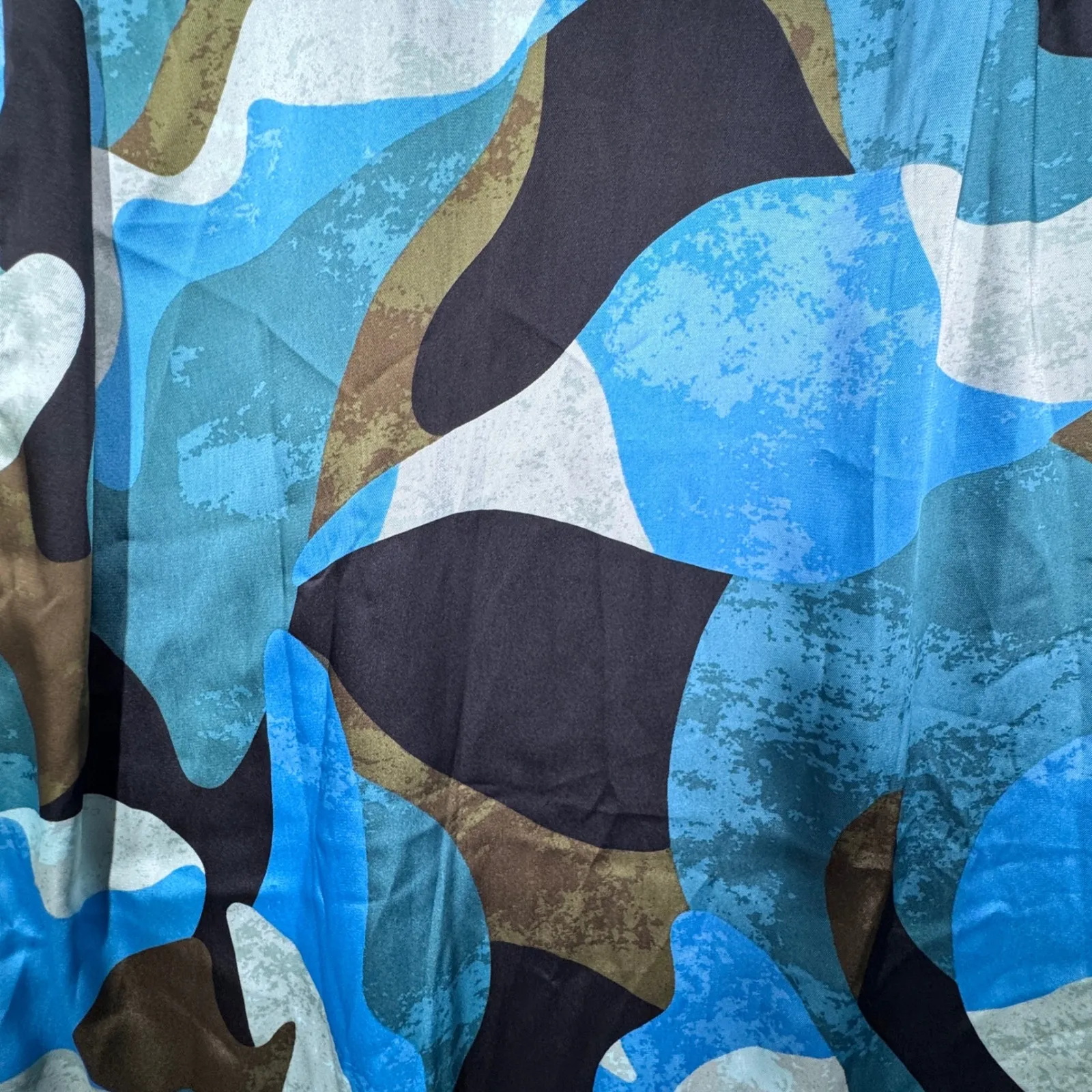 FE Noel x Target Kimono‎ Swim Cover Up Womens Small Blue Abstract Resort Wear - Image 7