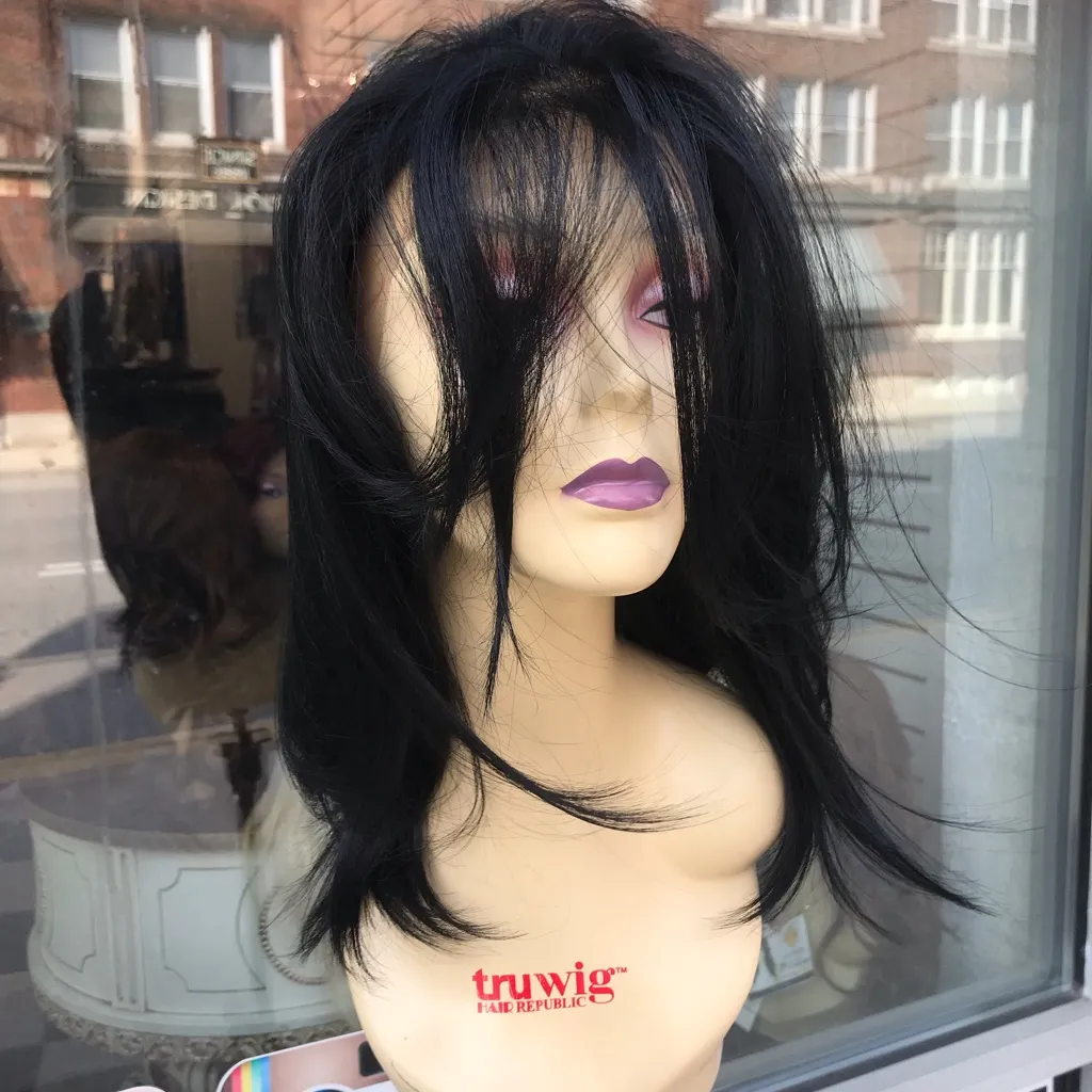 Black 13X6 Freepart Swisslace Wig Full Cap 2020 Size 14 - Image 5