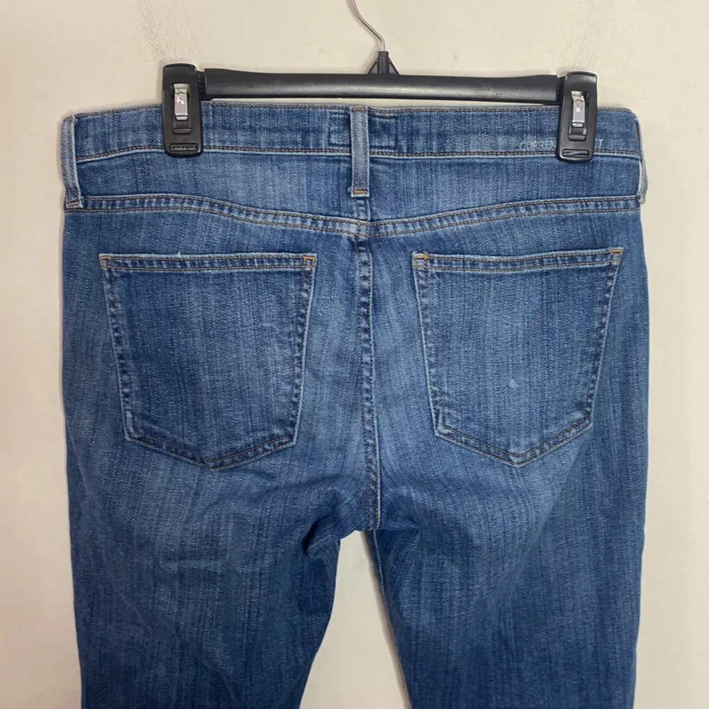 Current Elliott the stiletto windmill destroy slim jeans busted knee size 25 - Image 5