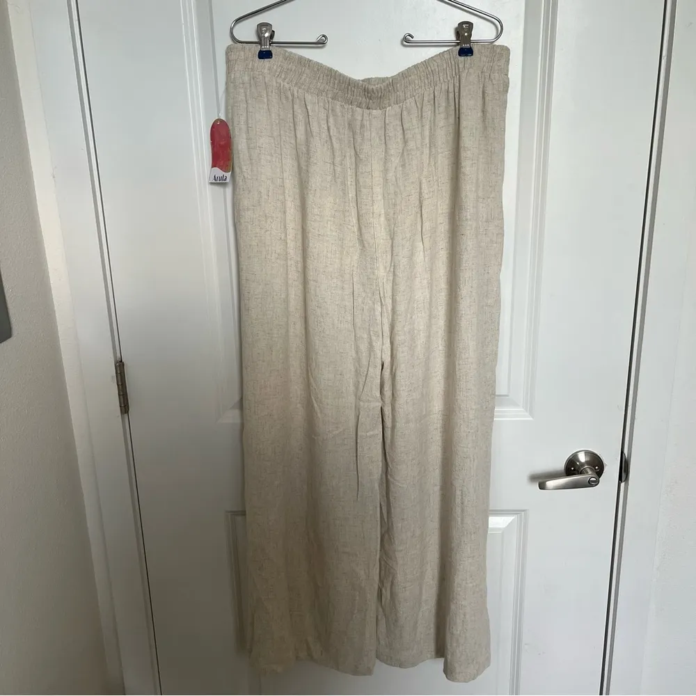 NEW Arula Linen Pants Plus Size 1X Available NWT - Image 4