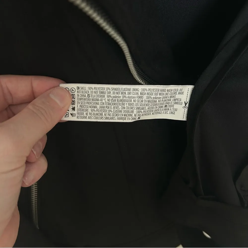 Women’s Forever 21 Black Moto Jacket, Faux Suede, Size Small - Image 8