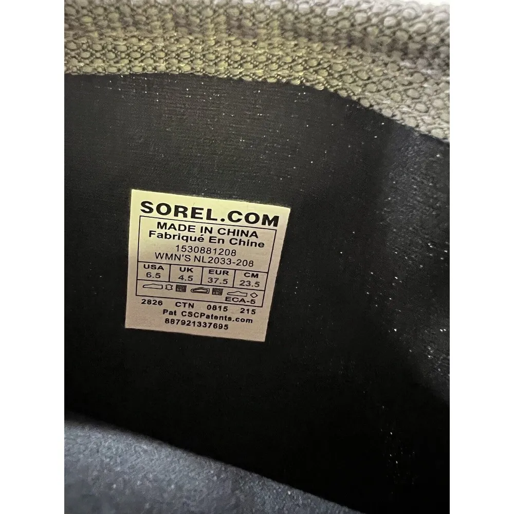 Sorel Conquest Carly II Boots Brown Women’s Size 6.5 - Image 8