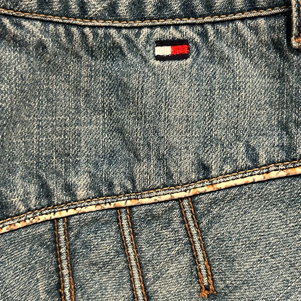 Tommy Hilfiger Blue Cotton Denim Skirt - Image 8