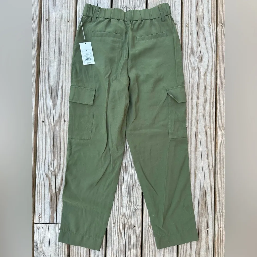 A new day army green cargo style pants with pockets - Image 2
