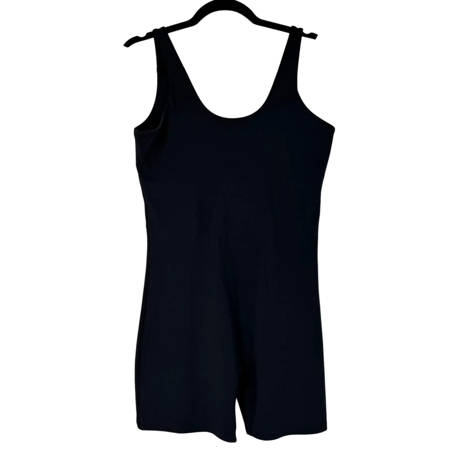 Girlfriend Collective Black Bike Unitard - Image 3