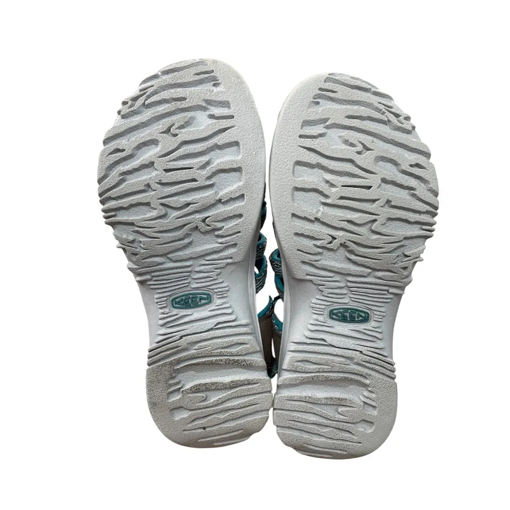 Keen Womens Turquoise & Brown Water Hiking Shoes Size 6 SKU 8842 - Image 5