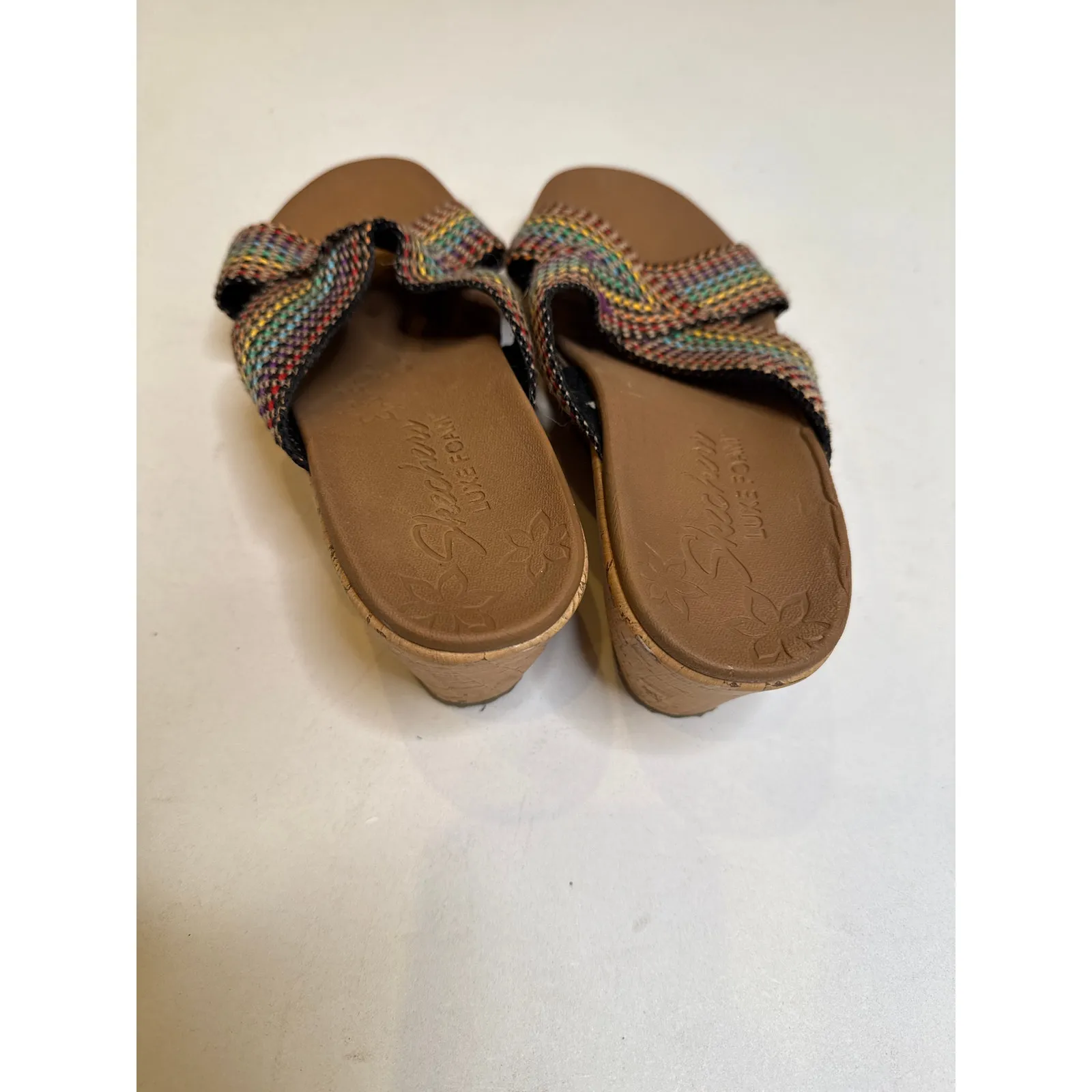 Skechers® Cali Beverlee Delighted Women's Wedge Sandals Sz 10 Summer Casual - Image 5