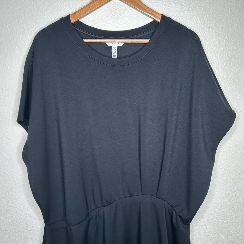 Spanx AirEssentials Gathered Waist Dress black 3X - Image 3