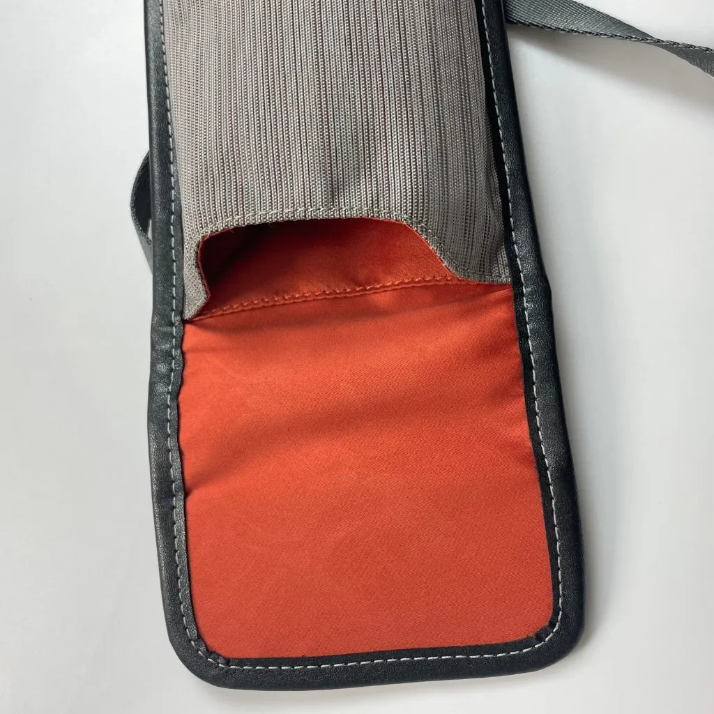 Eagle Creek Crossbody Bag Mini Small Gray Black Trim Magnetic Closure Travel - Image 6