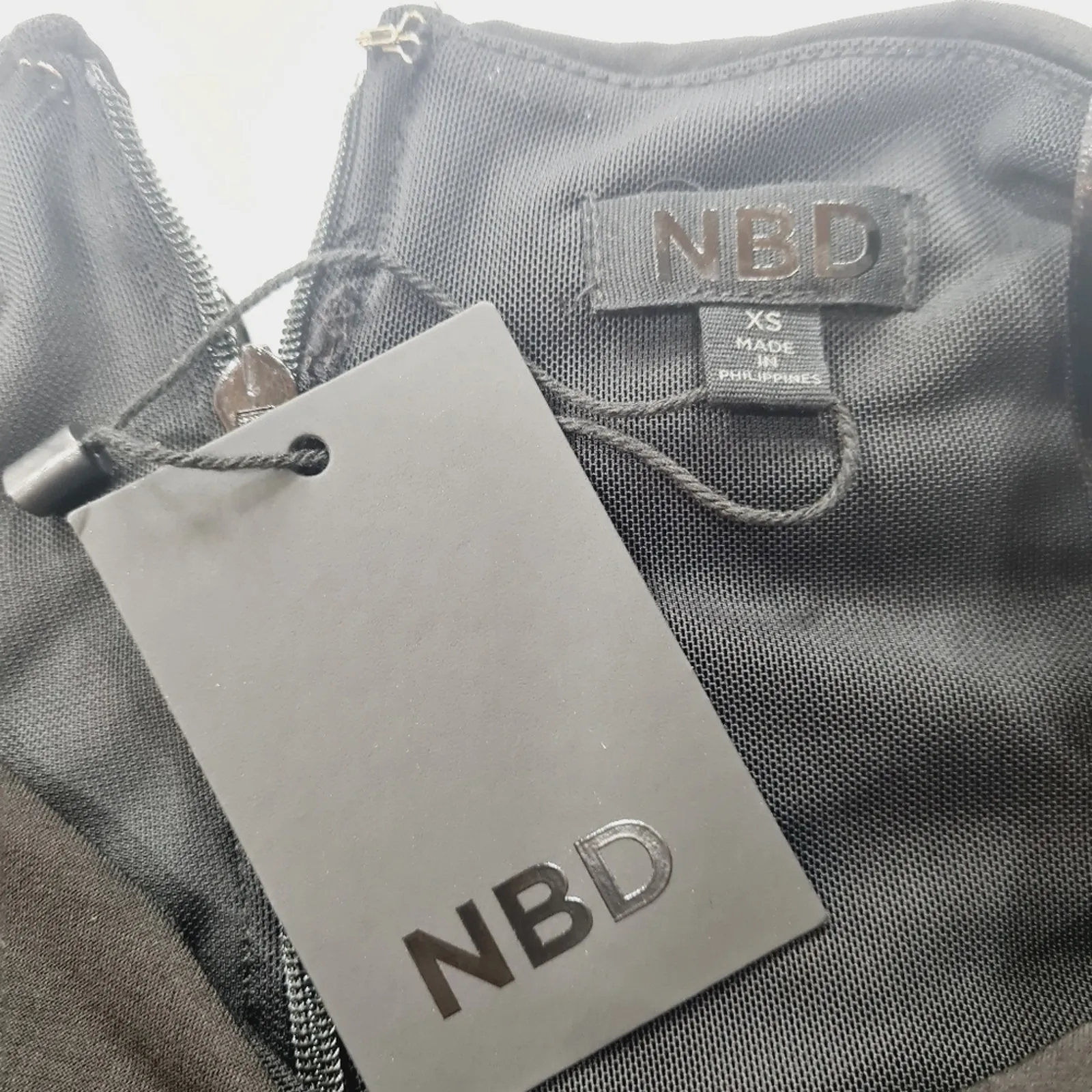 NBD Korra Mini Skirt in Black XS - Image 9