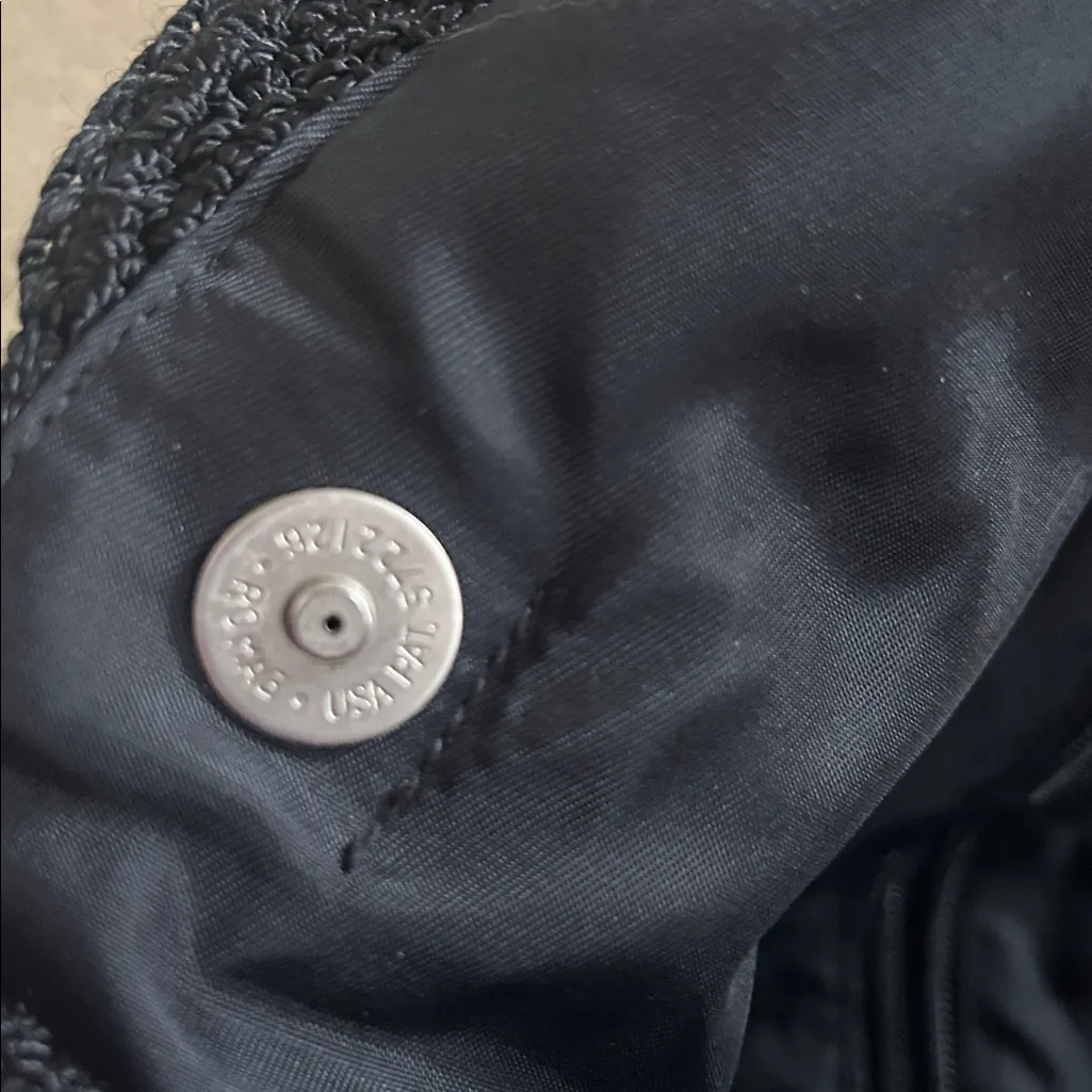 The SAK Y2K Black Crochet Shoulder Bag - Image 8