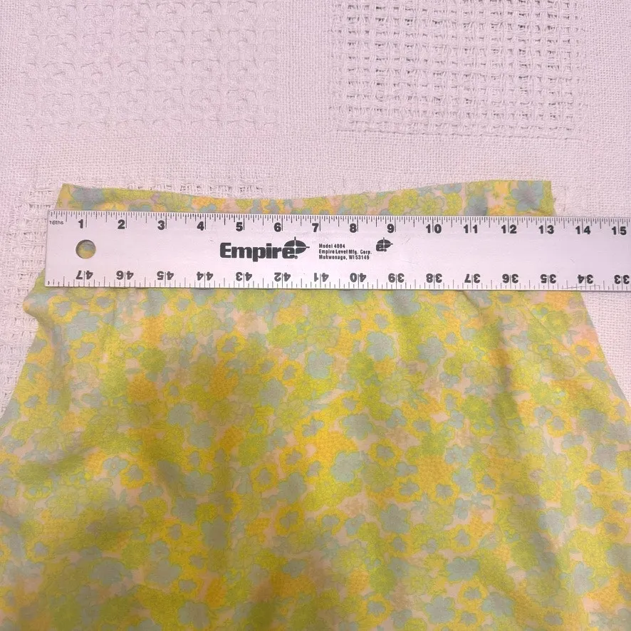 Abound small neon floral a line lightweight mini skirt SK 3136 - Image 2