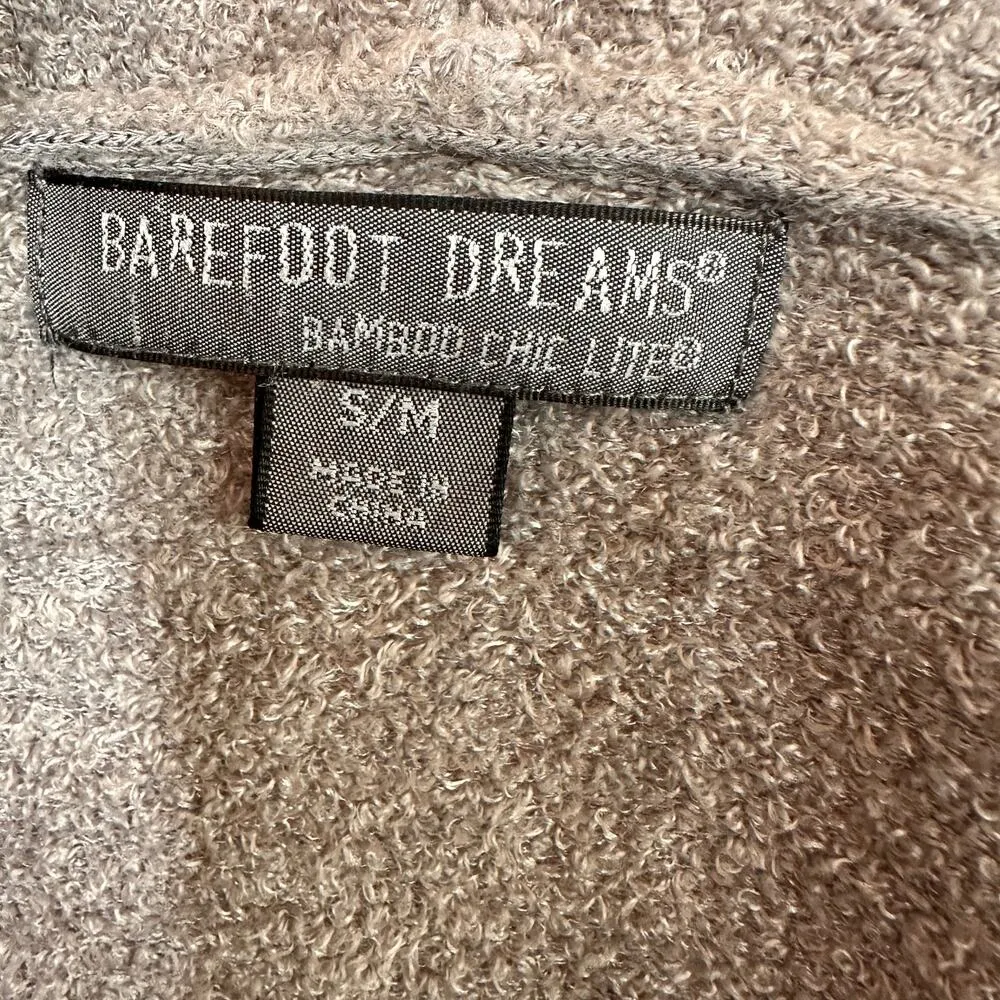 Barefoot Dreams Ombre Bamboo Chic Knit CozyChic Island Wrap Sweater Size S/M - Image 3