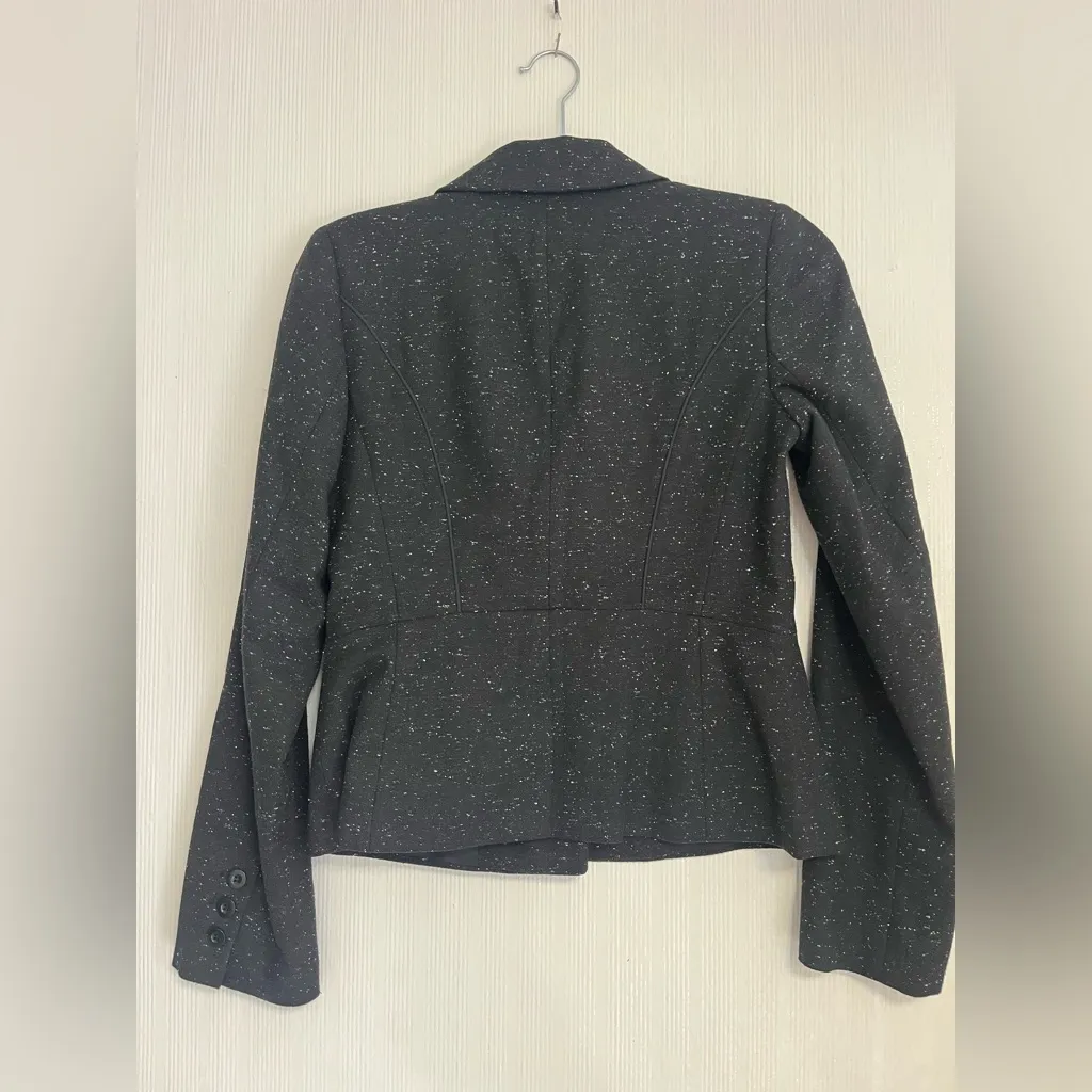 Halogen Black Speckled Blazer - Image 5
