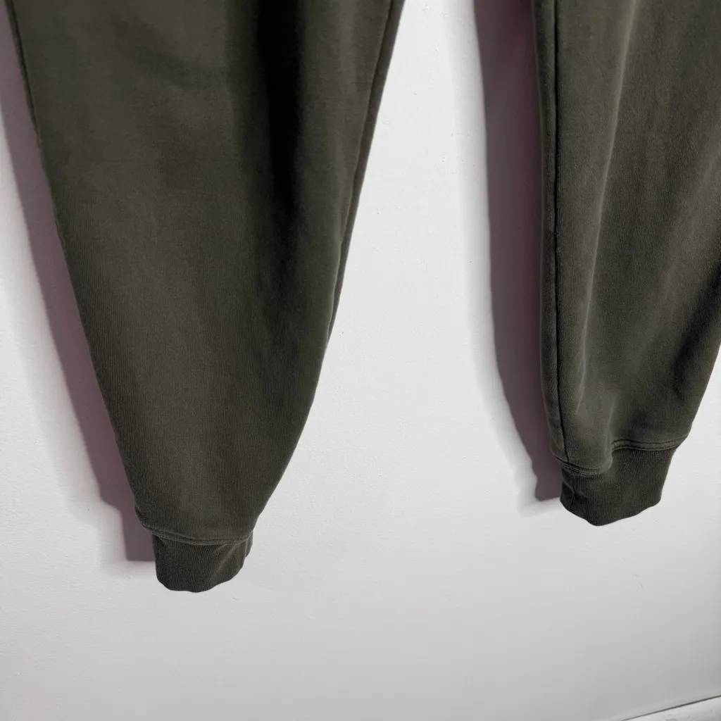 James Perse Women’s Green Mixed Media Jogger Pant Small (1) Casual Loungewear - Image 7