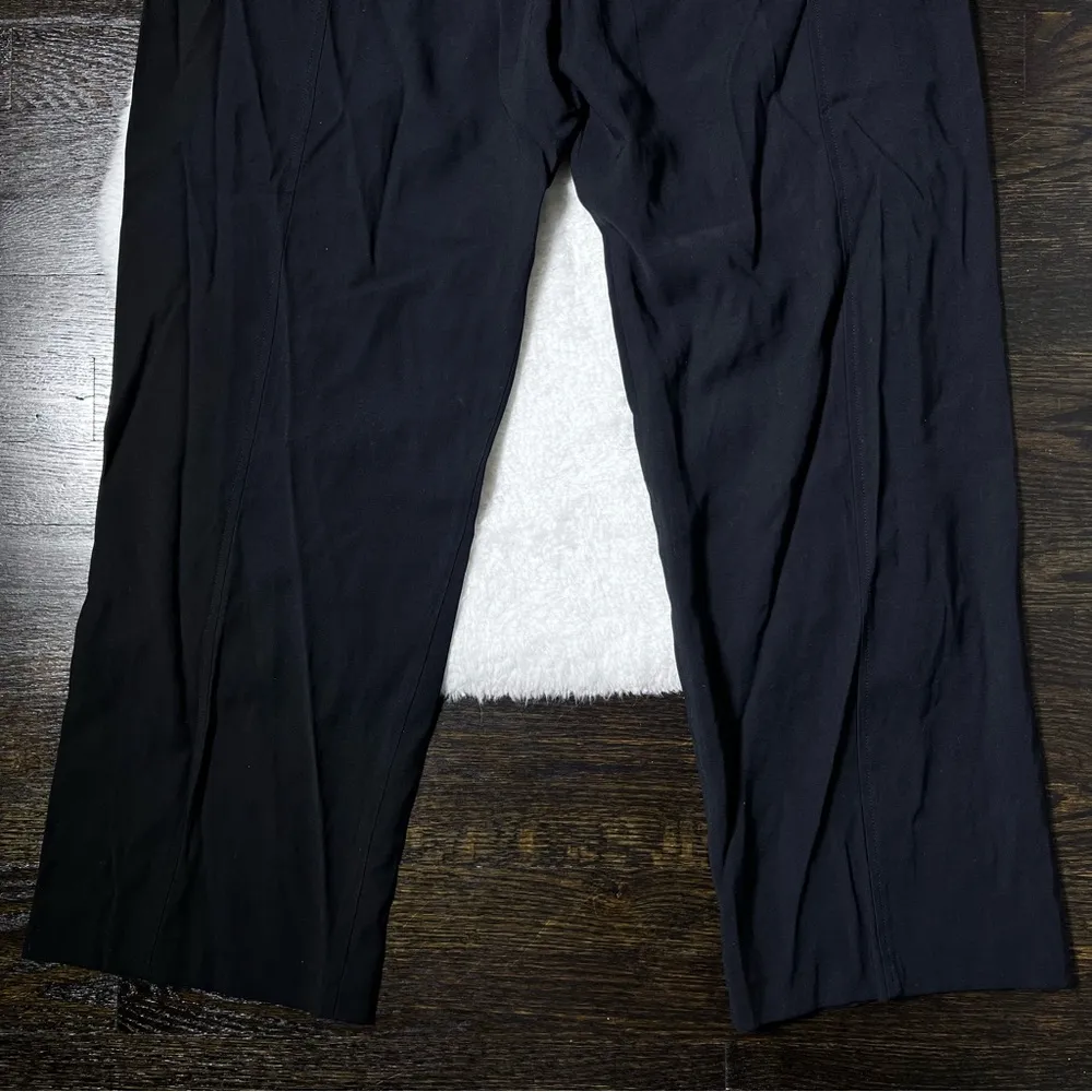 Topshop Black Straight Leg Lounge Pants - Image 9