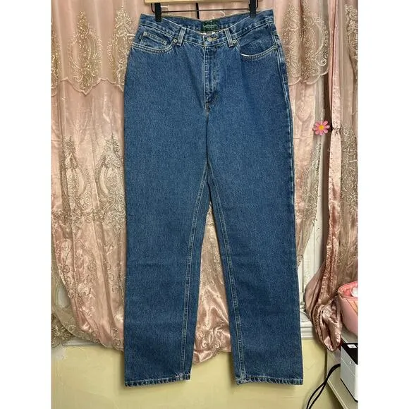 Vintage Lauren Jeans Co Ralph Lauren Denim Jeans Size‎ 12 5654WAQ60 N6027 - Image 2