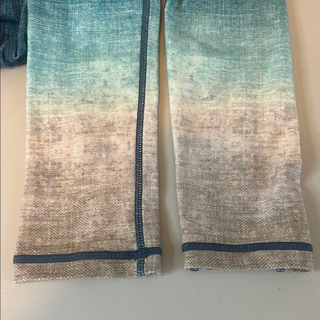 Niyama Sol Blue/Beige Ombre Legging Size XS Blue - Image 8