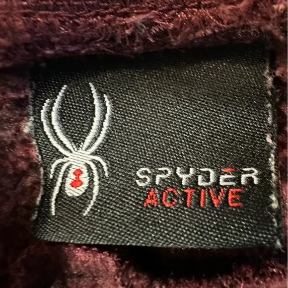 Spyder Womens Space Dye Pink Black Fleece Joggers Size S Warm Athleisure Comfy - Image 9