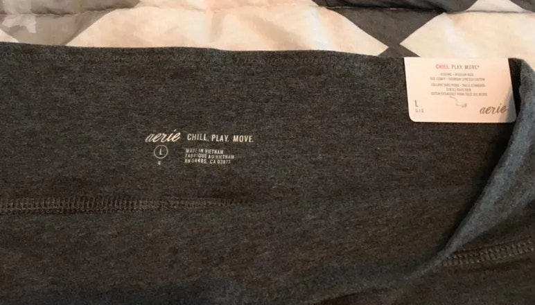Aerie Gray Leggings - Image 6