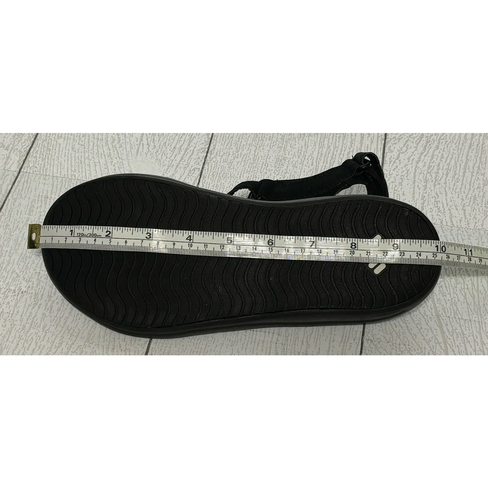 Columbia Women’s Black Adjustable Suede Strap Sandals Size 6 - Image 4