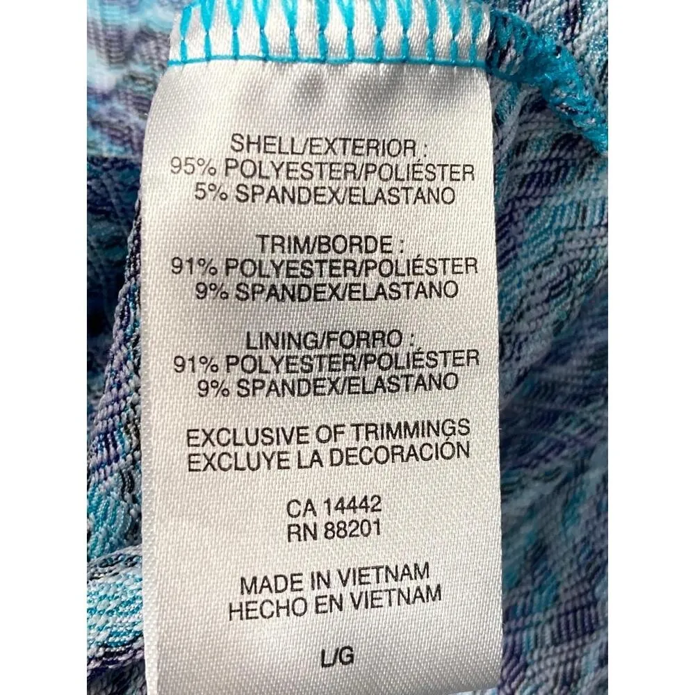 MPG Blue‎ Patterned Racerback V - Image 7