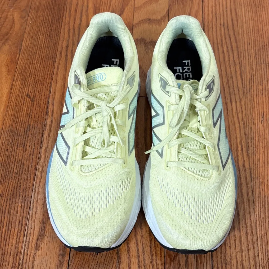 New Balance Fresh Foam X 880 v14 Running Sneaker Shoe Limelight Silver Mens 11.5 - Image 2