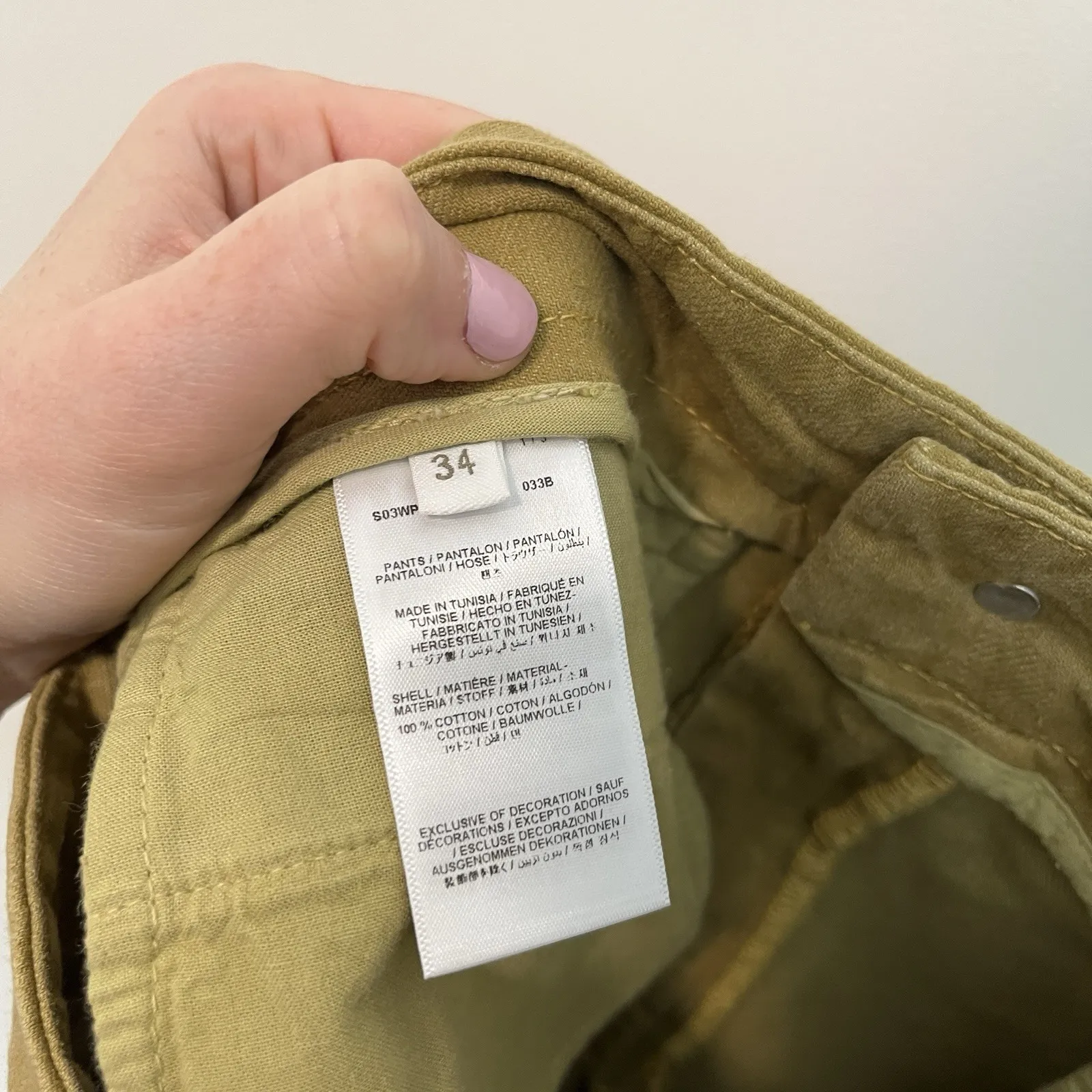 Bonpoint NWT Wide‎ Leg Cotton Bristol Pant Size Euro 34 - Image 6