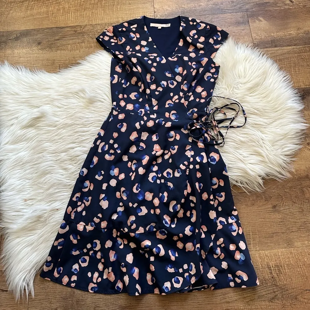 HUTCH Wrap Around Clara Leopard Dress - Image 5