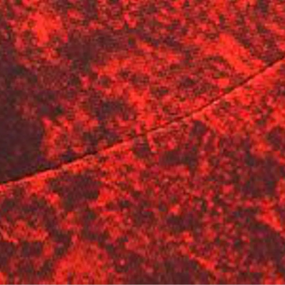 LULULEMON Wunder Train Longline Bra Denim Wash Print Autumn Red Black Size 2 NWT - Image 4