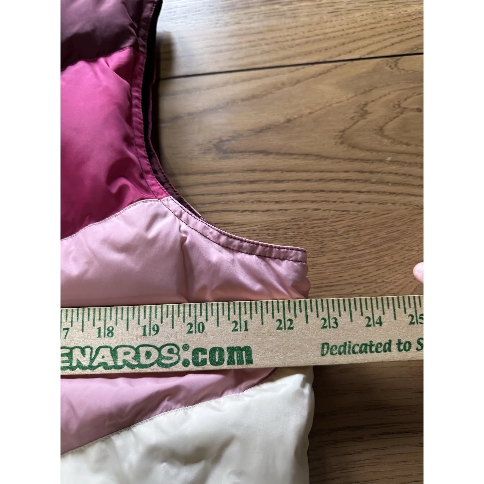 Old Navy Women Puffer Vest Size XL Northeast Vermont Snap Buttons Zip Pockets - Image 6