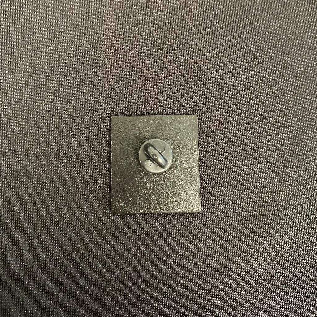 Enamel pin/magnet makes it clear you might need space or support 3FER Red - Image 3