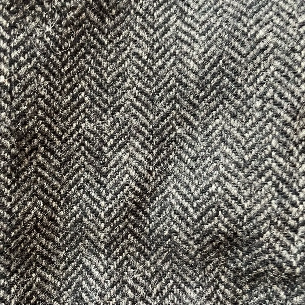 Vintage GAP Wool Vest Gray Pink Size Medium Herringbone Classic Tailored Y2K - Image 9