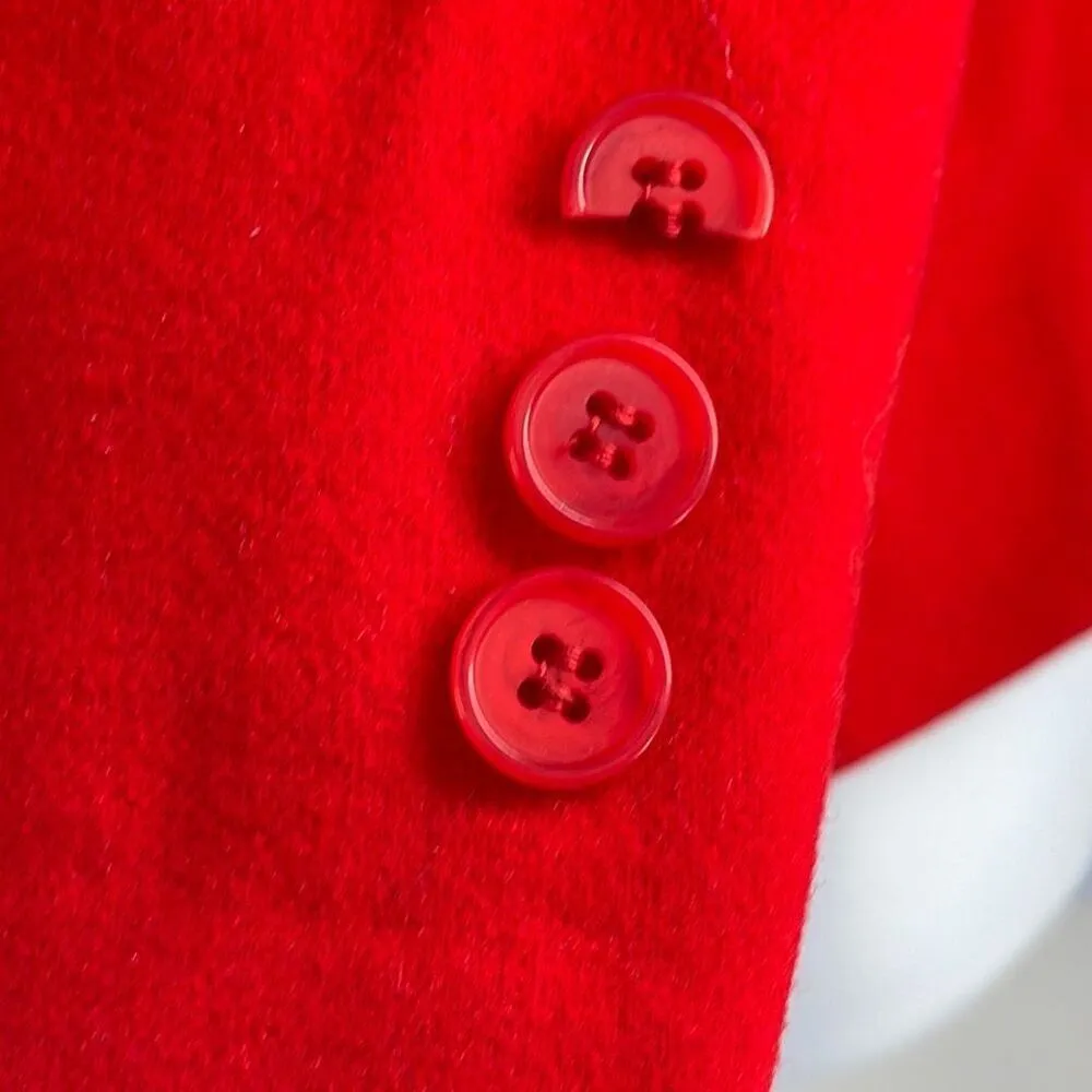 Pendleton size M red wool blazer preppy old money - Image 6