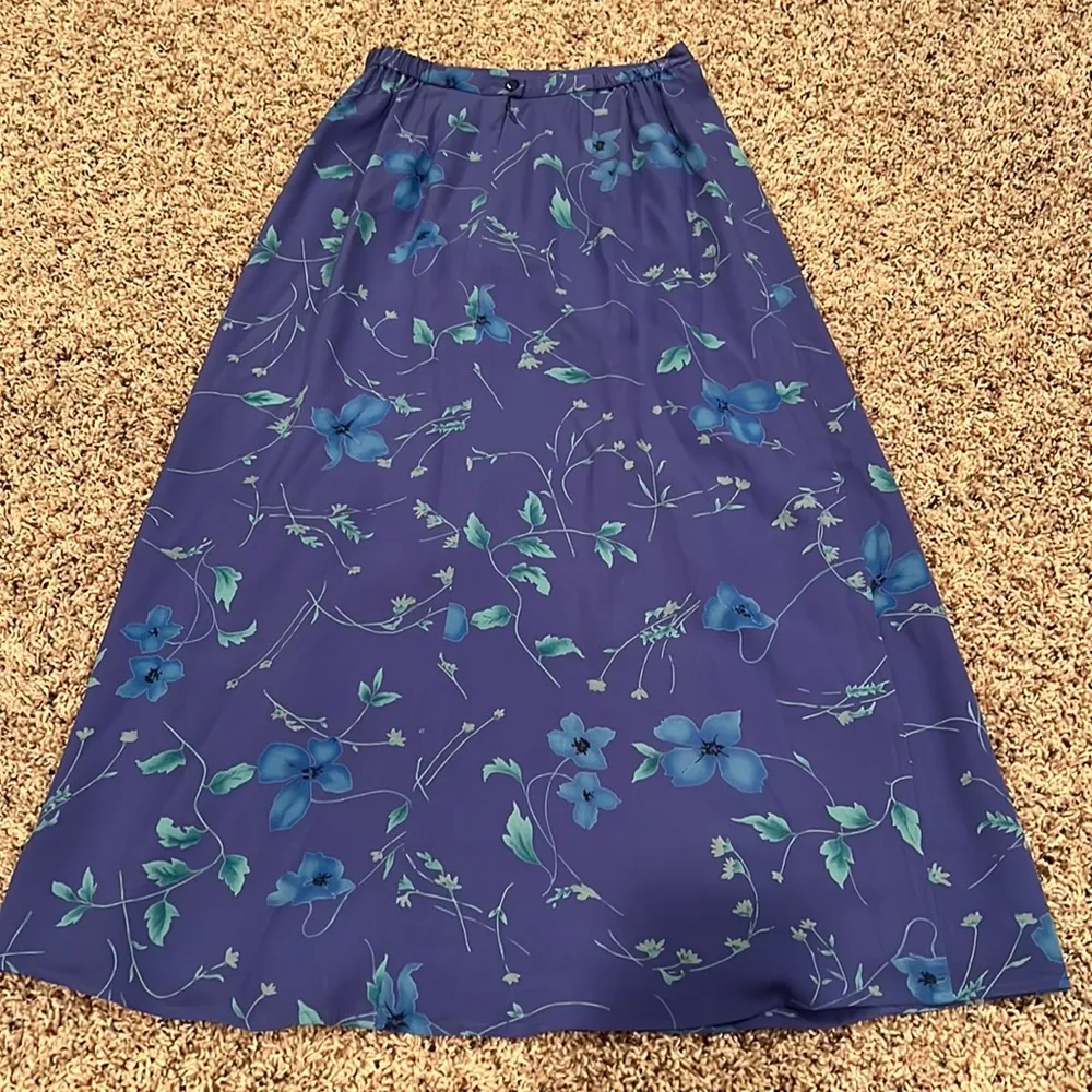 Talbots Floral Maxi Skirt - Image 6