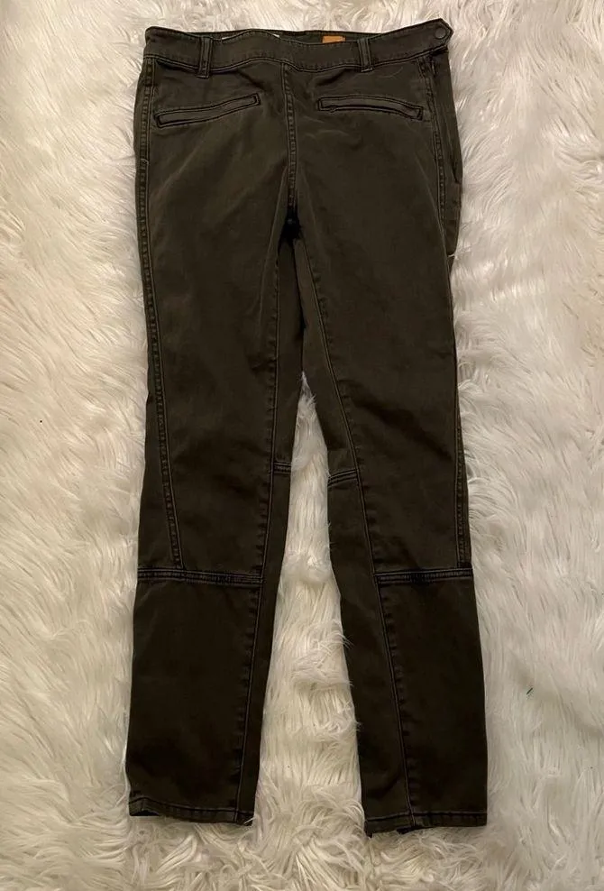 Pilcro & The Letterpress Anthropologie Superscript Pant Dark Green - Image 3