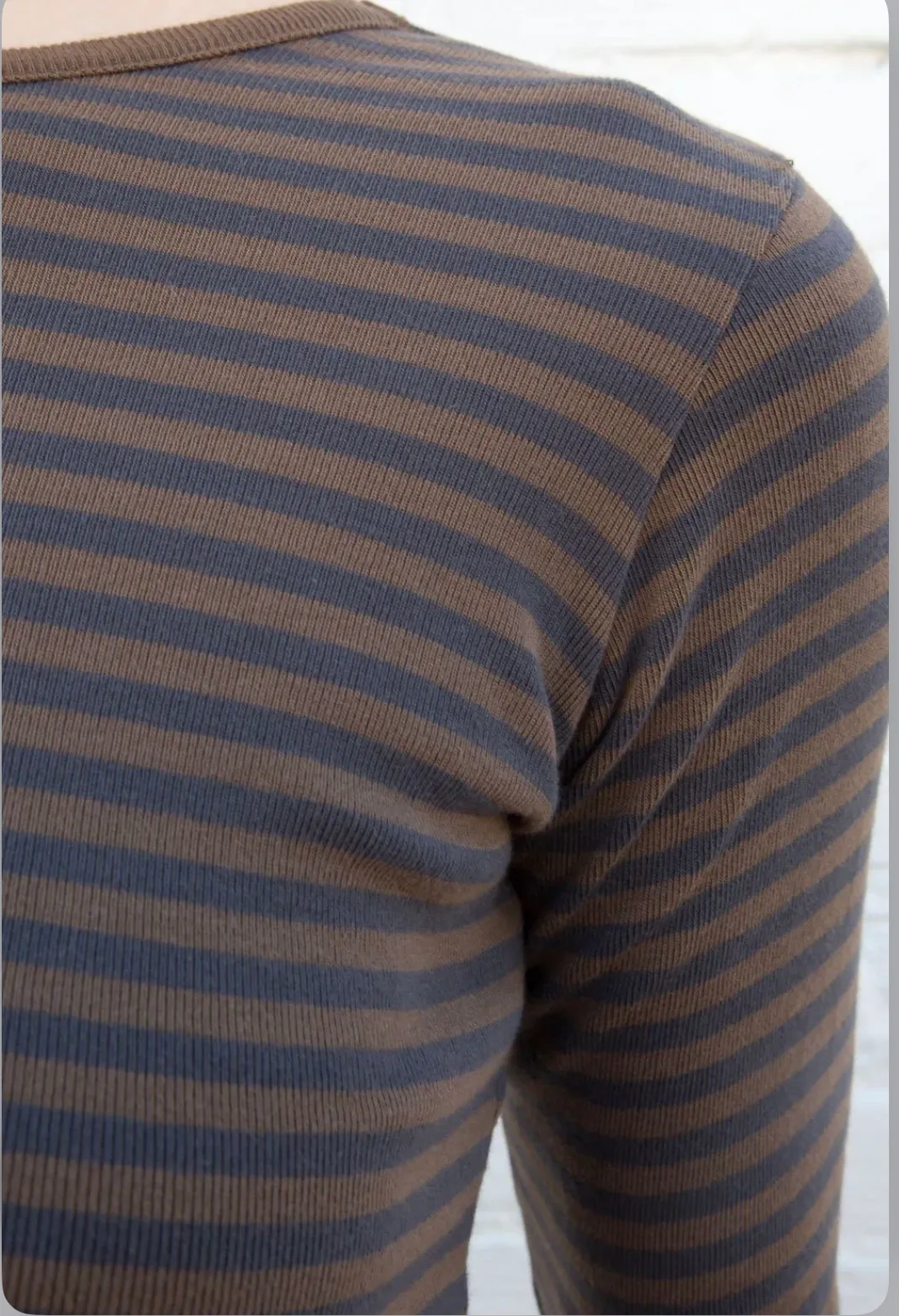 Brandy Melville Striped Shirt - Image 2