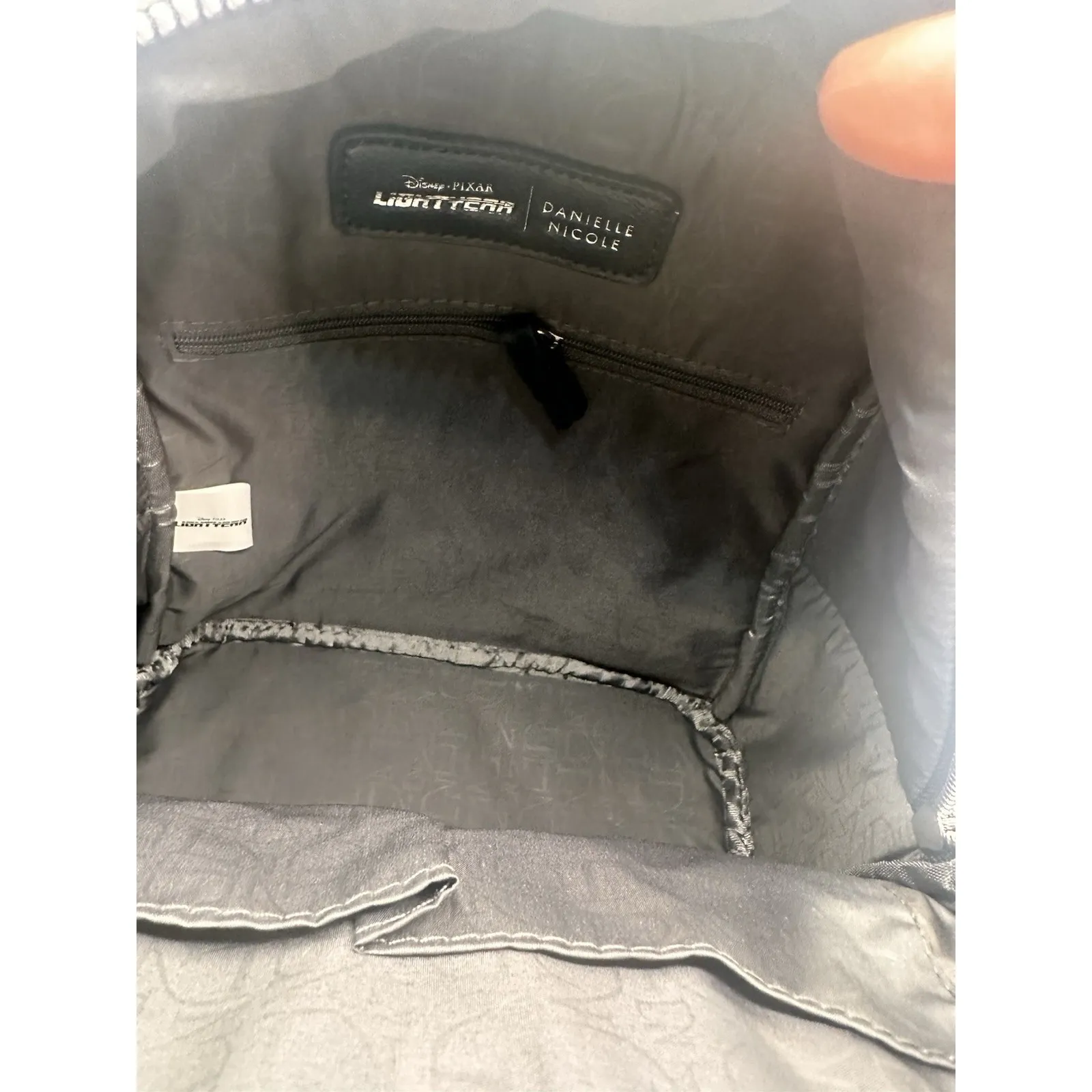 NWT‎ Danielle Nicole Disney Pixar Mini Blue Backpack Buzz Lightyear Print New - Image 9