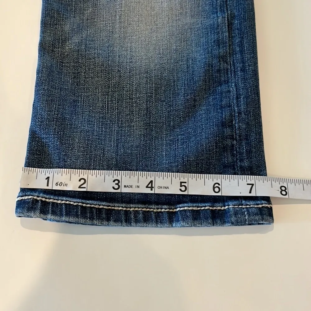 BKE Denim Kate Capri Stretch Mid Rise Size 27 - Image 7