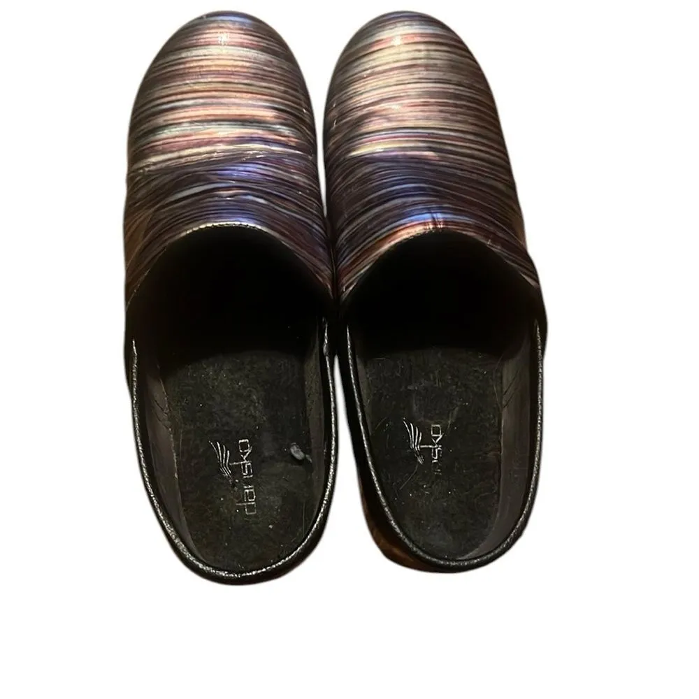 Dansko Striped Slip-On Shoes 39 - Image 2