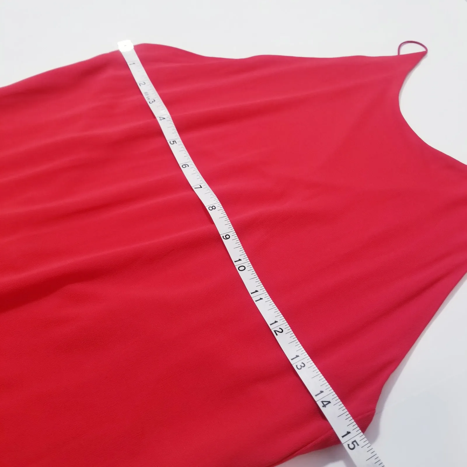 Rosetta Getty Sexy Red Maxi Dress Criss Cross Low Open Back Sleeveless Size M - Image 13