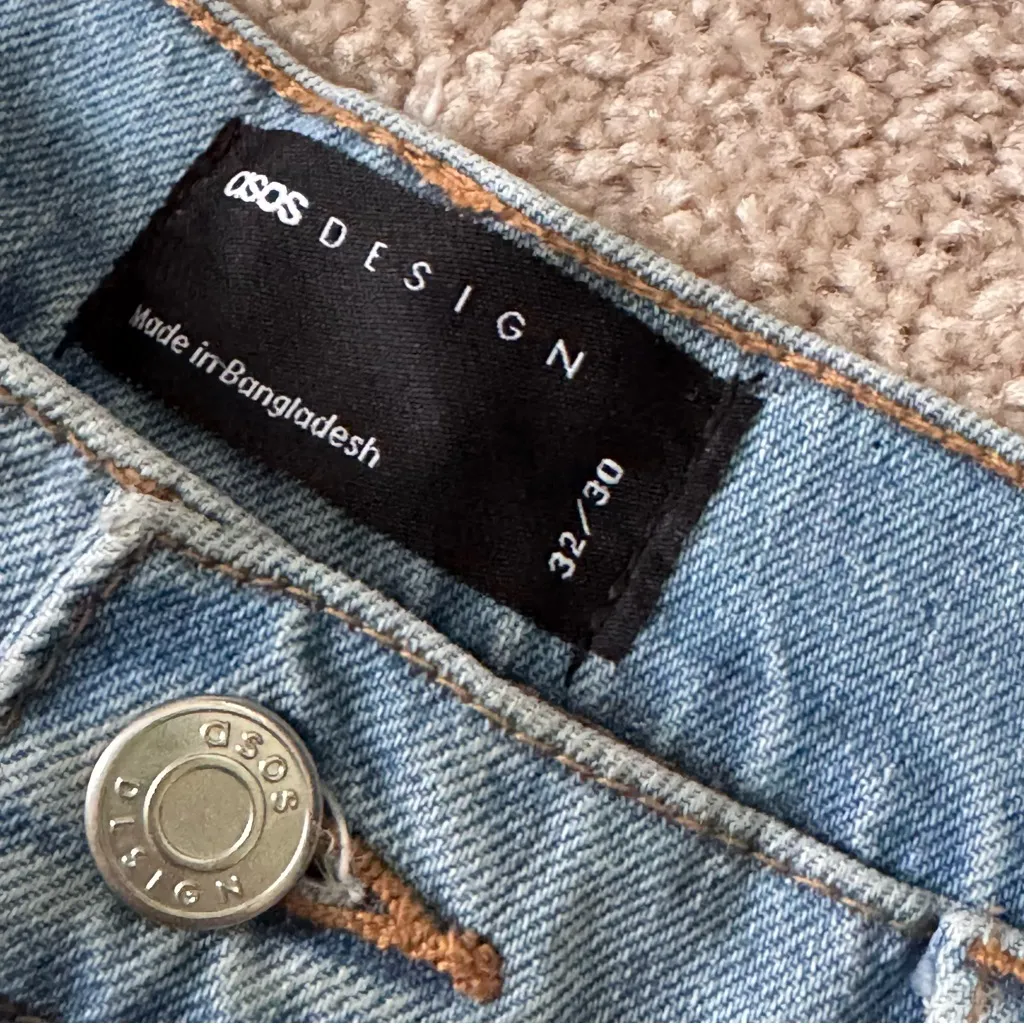 ASOS Light Blue Flare Jeans - Image 7