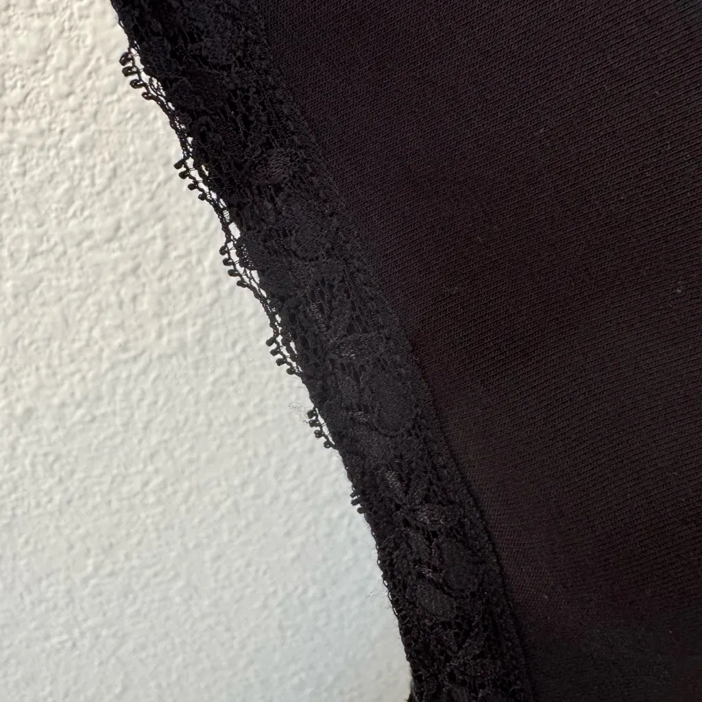 Harry Potter Black Lace Mesh Gothic Dress Torrid Size 3 Plus Size Wizard Crest‎ - Image 6