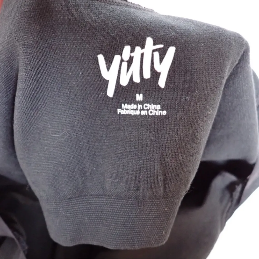 Yitty Fabletics Black Cross Back Low-Medium Support Bra size M - Image 8