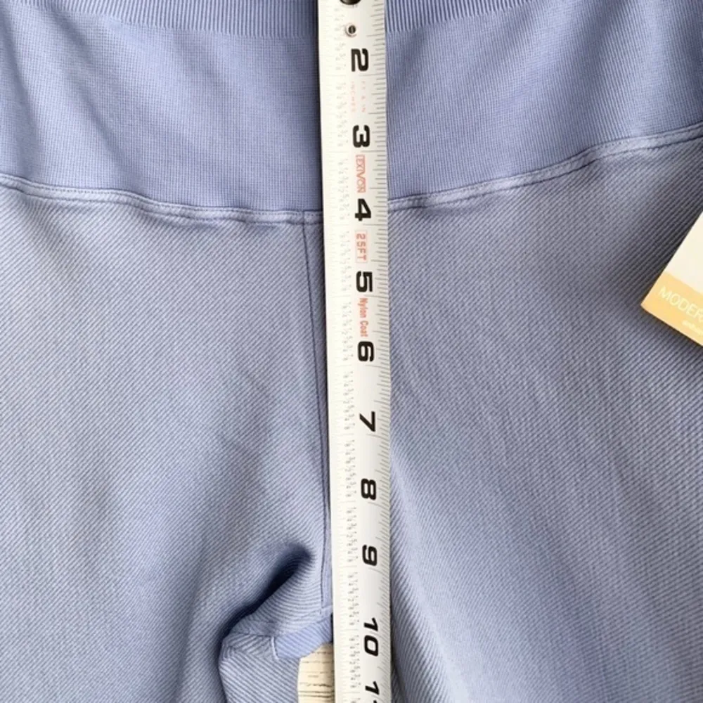 NUX Blue Compression Leggings Size L - Image 10