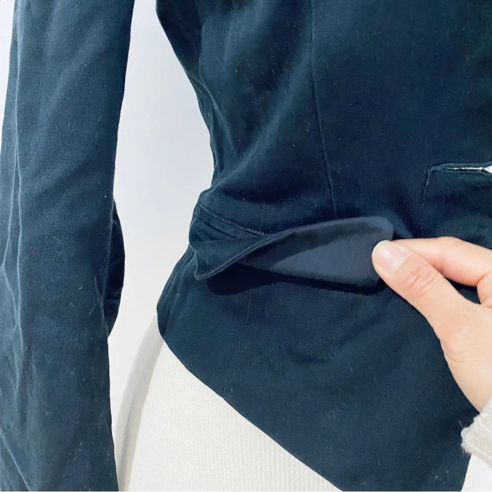 A|X Armani Exchange cotton cropped blazer - Image 4