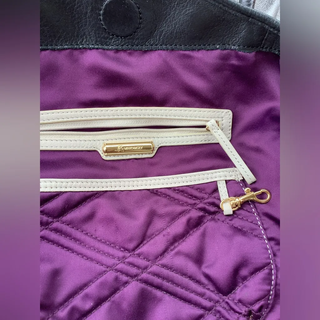 Beautiful large genuine leather bag 🌷🌷 Black - Image 8