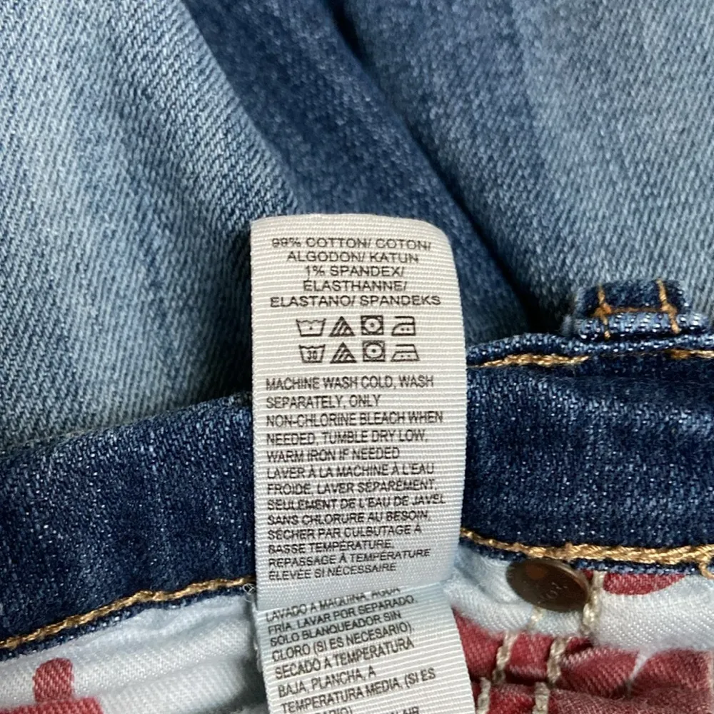 Lucky Brand The Bermuda Shorts (Sz 4/27) Dark Blue Denim Jorts Jean Shorts - Image 9