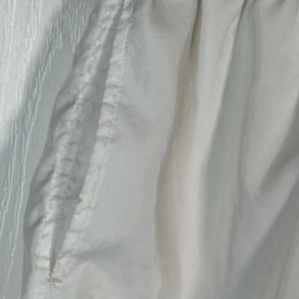 90’s Nike Basketball Shorts Sz M White Black Vintage Athletic - Image 7