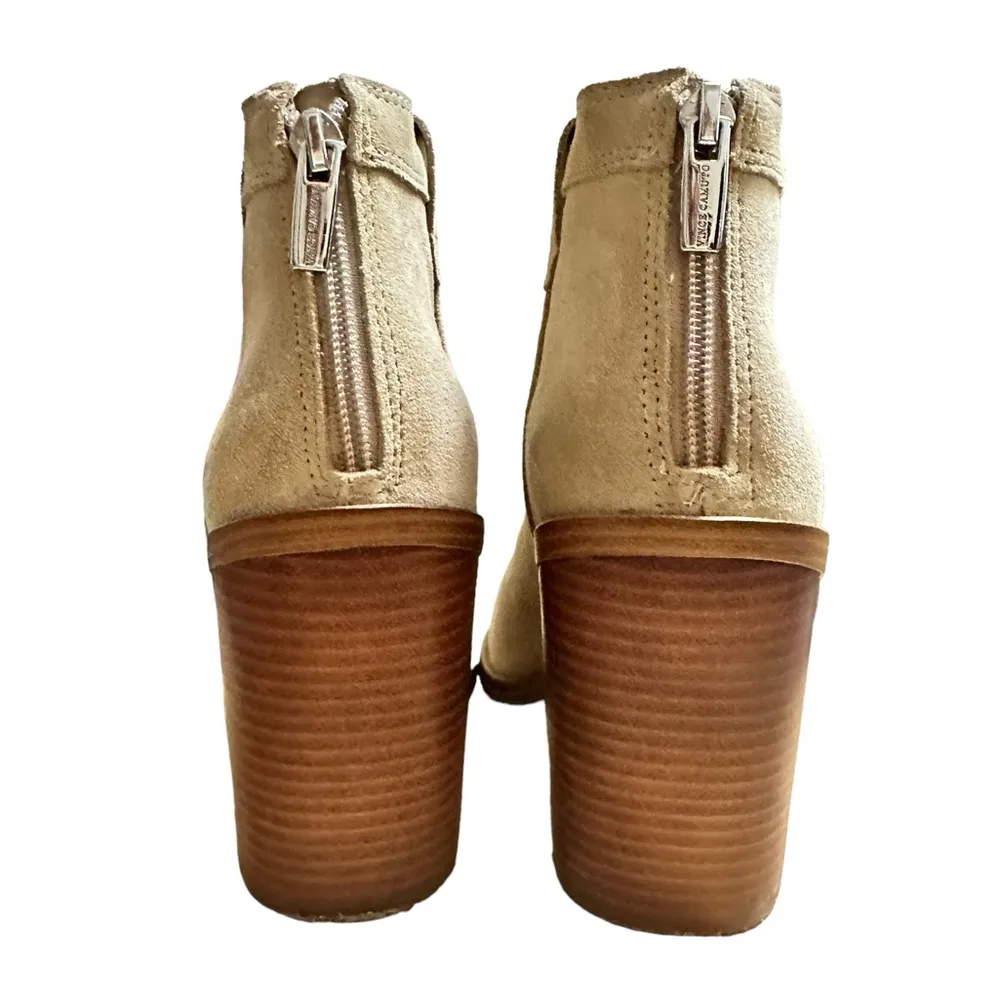 Vince Camuto leather boot Wellinda Women's Tan Boots Tortilla Size 10 - Image 5